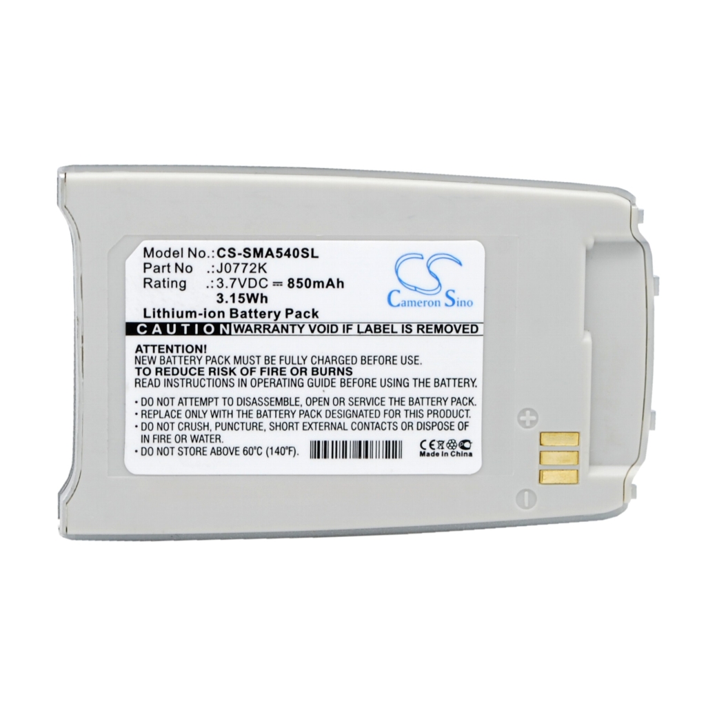 Batteries compatible avec Samsung SPH-A540 SPH-A540 CS-SMA540SL
