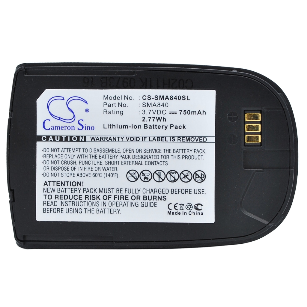 Batterie de téléphone portable Samsung CS-SMA840SL