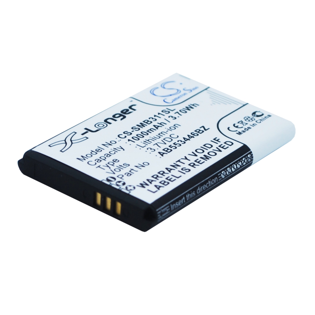 Batterie de téléphone portable Samsung CS-SMB311SL