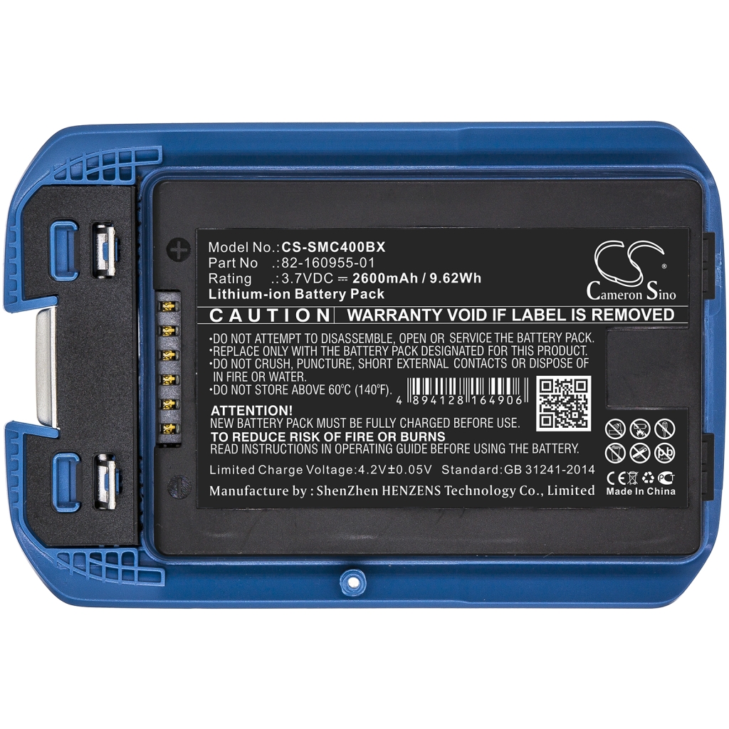Code à barres, Scanner Batterie du scanner Symbol MC40N0-SCJ3RM0