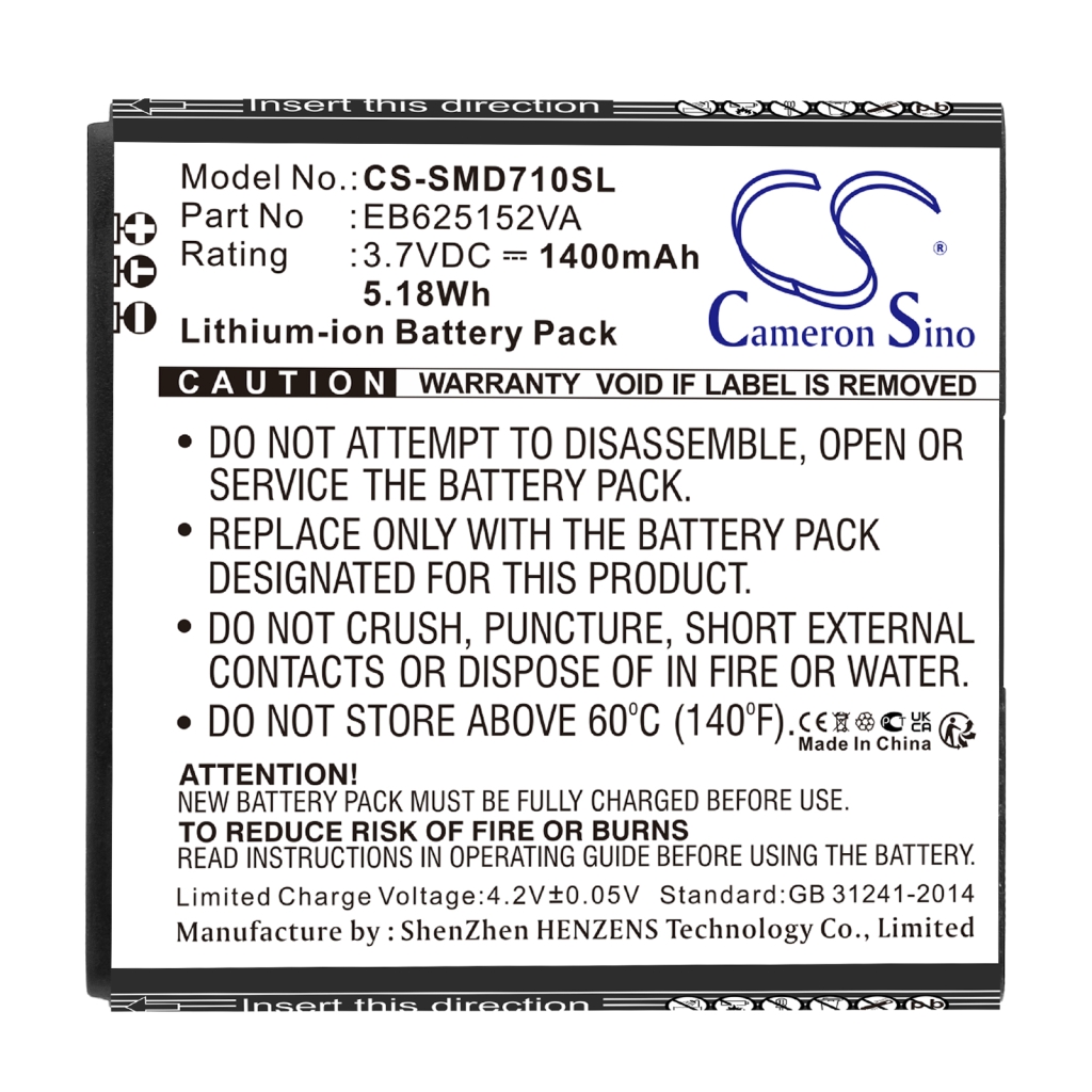 Batterie de téléphone portable Samsung SPH-D710