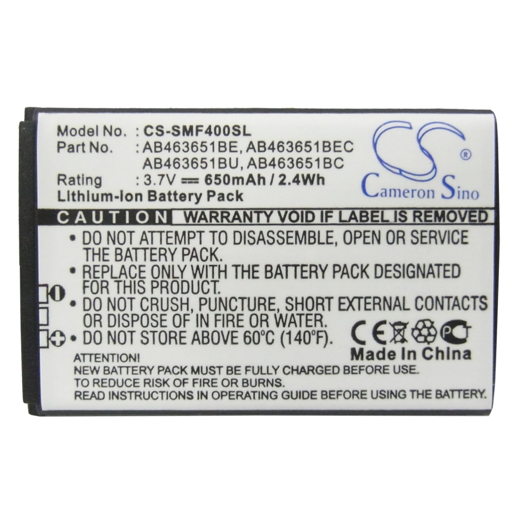 Batteries Remplace AB463651BEC