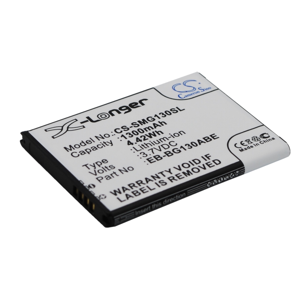 Compatible battery replacement for Samsung EB-BG130ABE,EB-BG130BBE