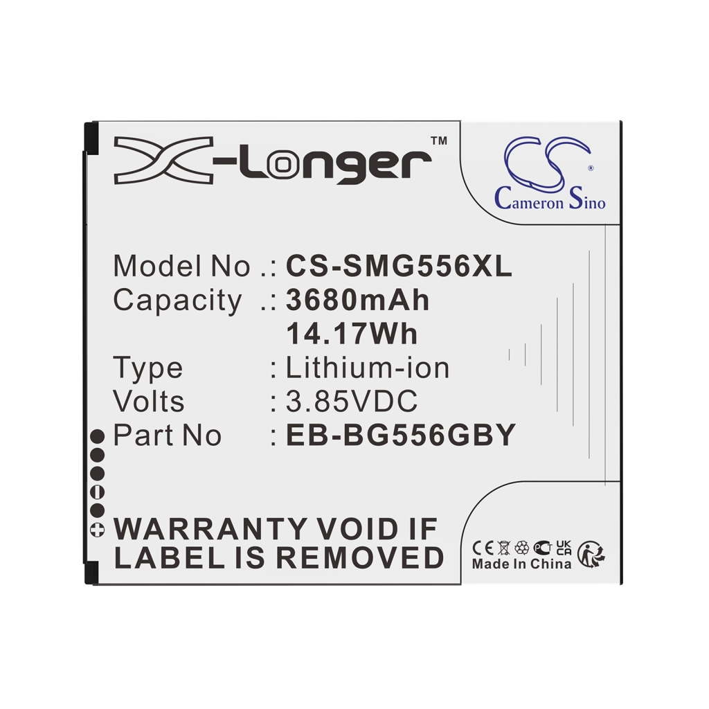 Batterie de téléphone portable Samsung CS-SMG556XL