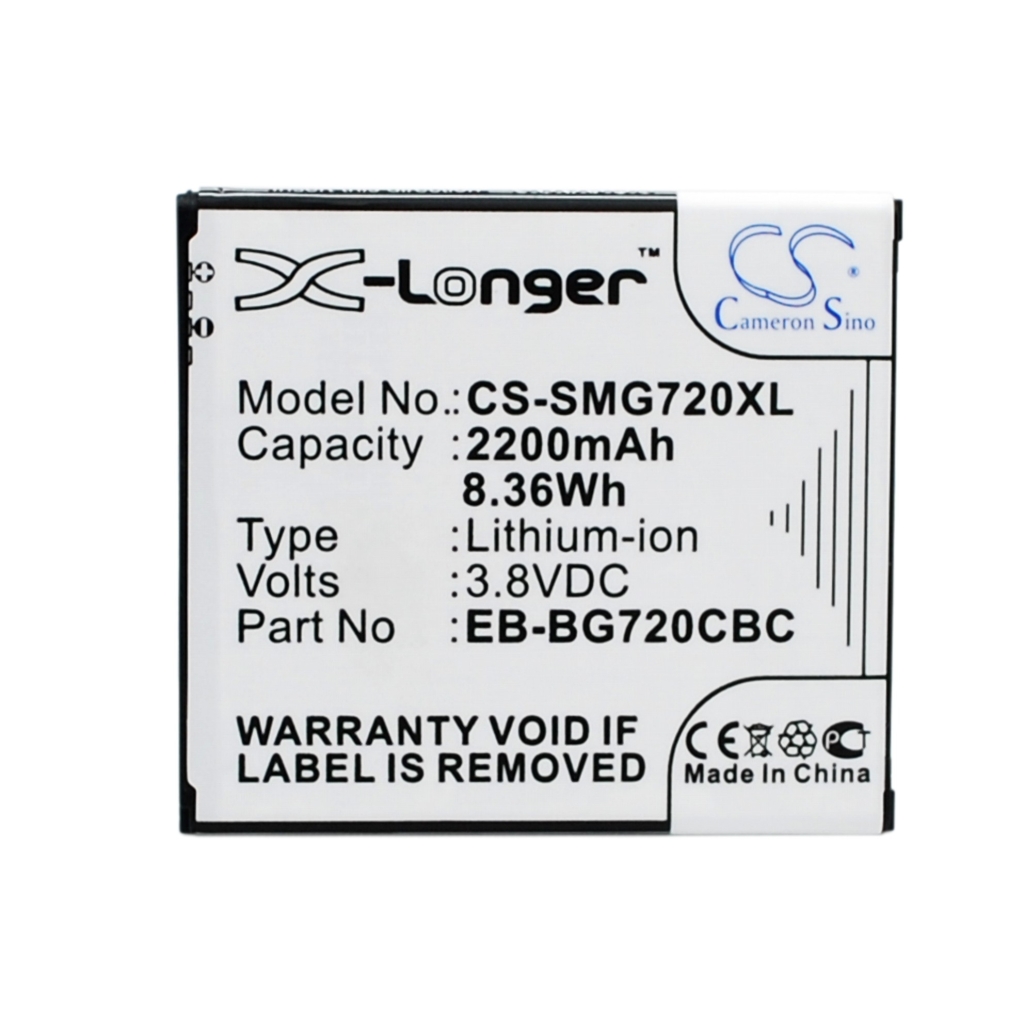 Batteries Remplace EB-BG720CBC