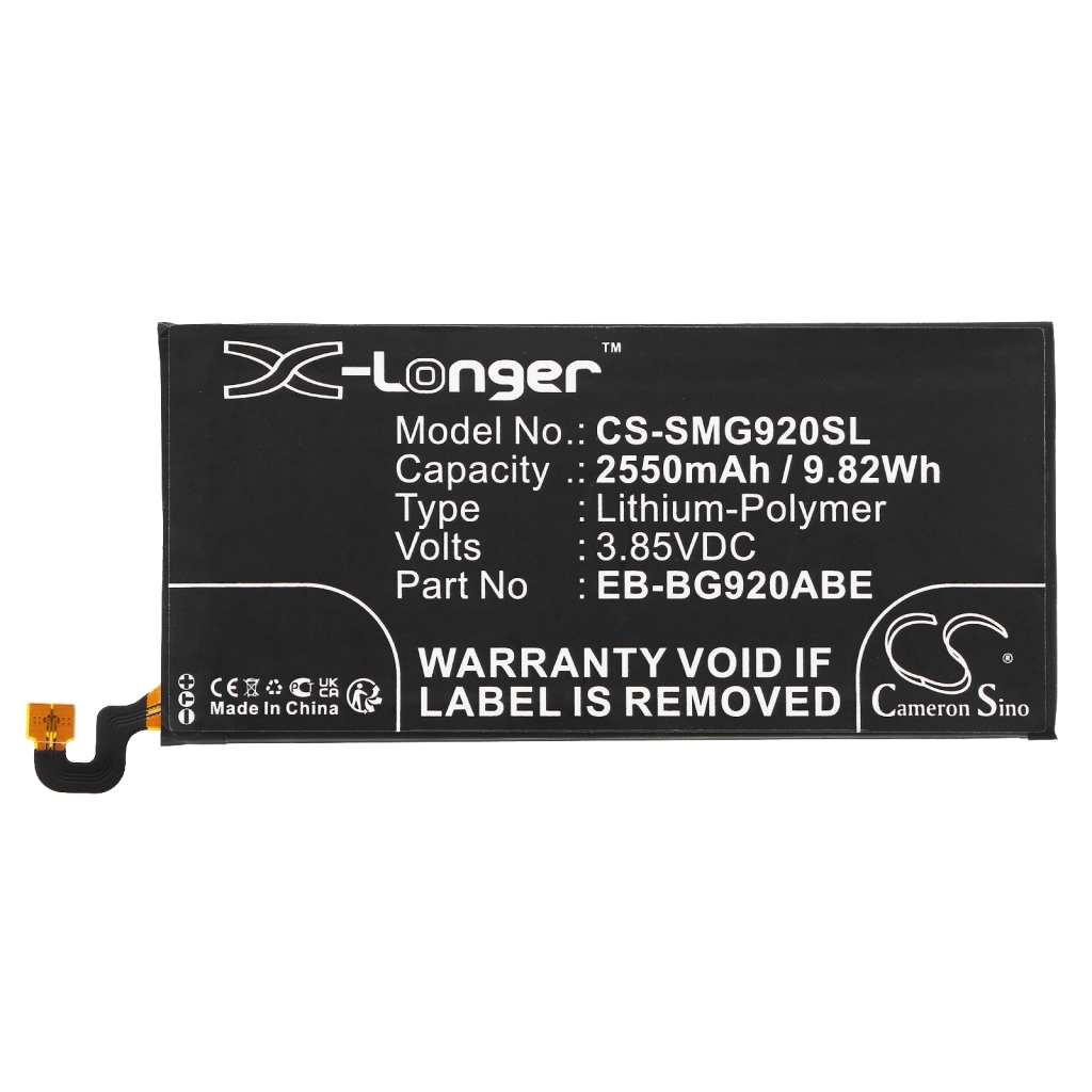 Batterie de téléphone portable Samsung SM-G9200