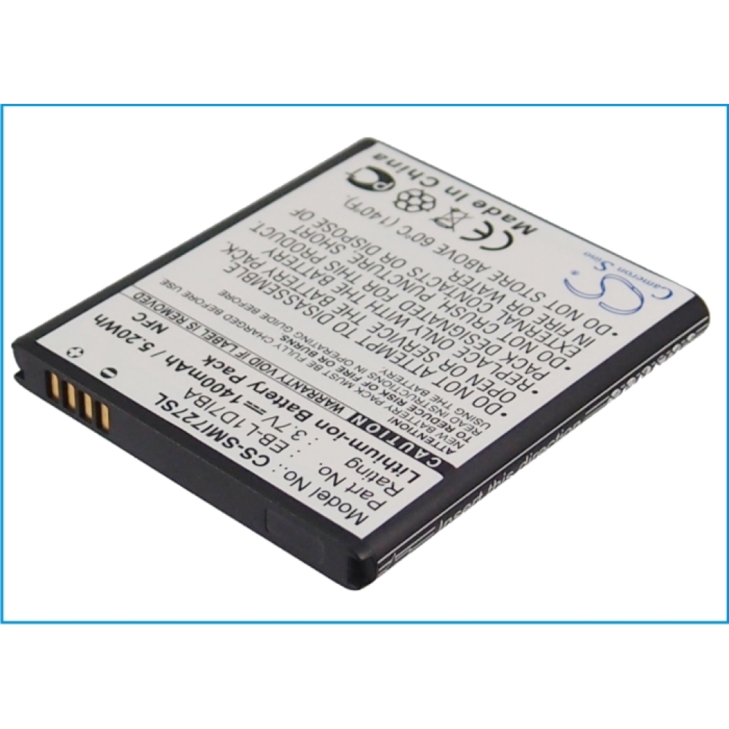 Compatible battery replacement for Samsung EB-L1D7IBA