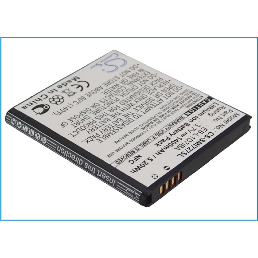 Compatible battery replacement for Samsung EB-L1D7IBA