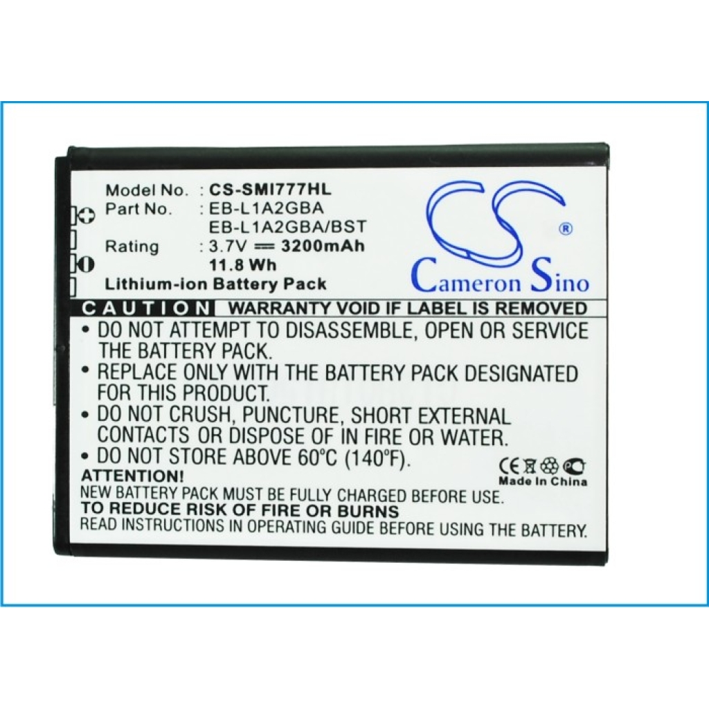 Batterie compatible avec Samsung AT&T CS-SMI777HL
