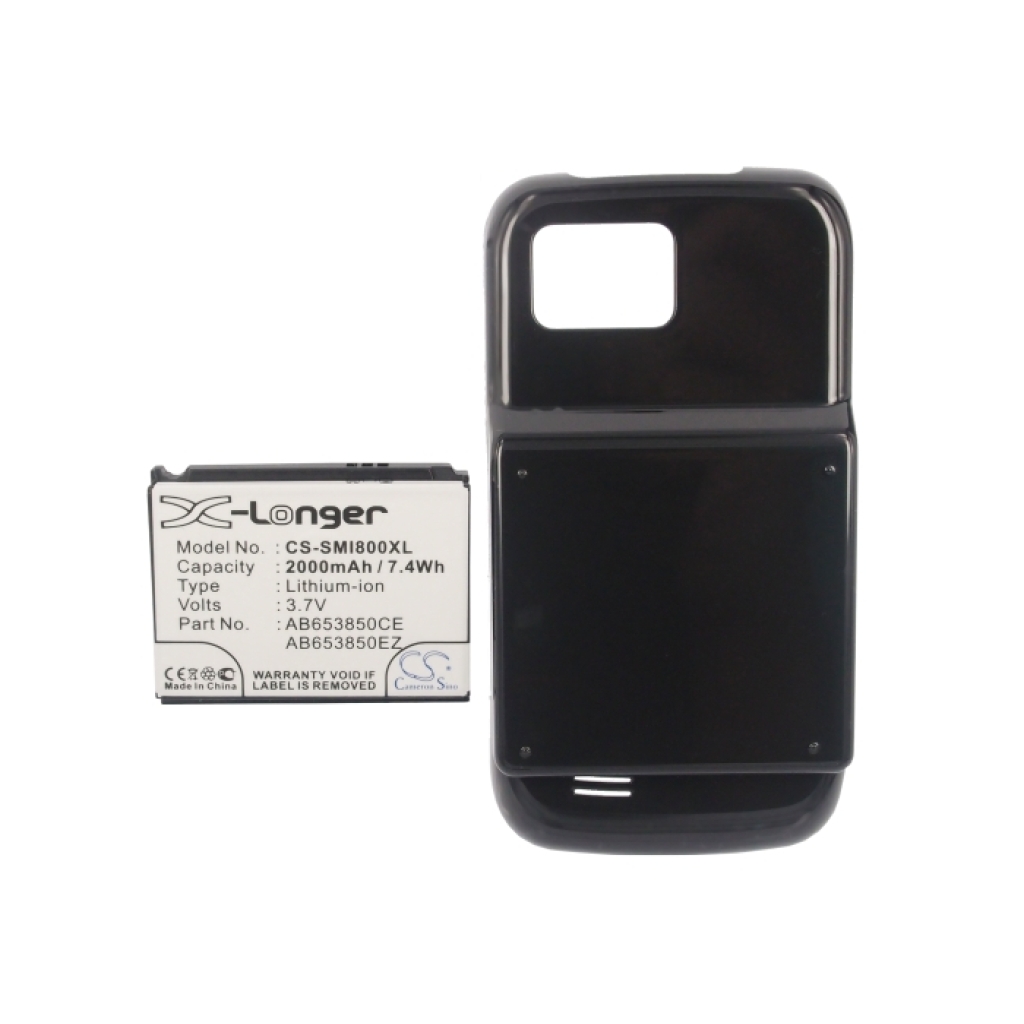 Batterie de téléphone portable Samsung CS-SMI800XL