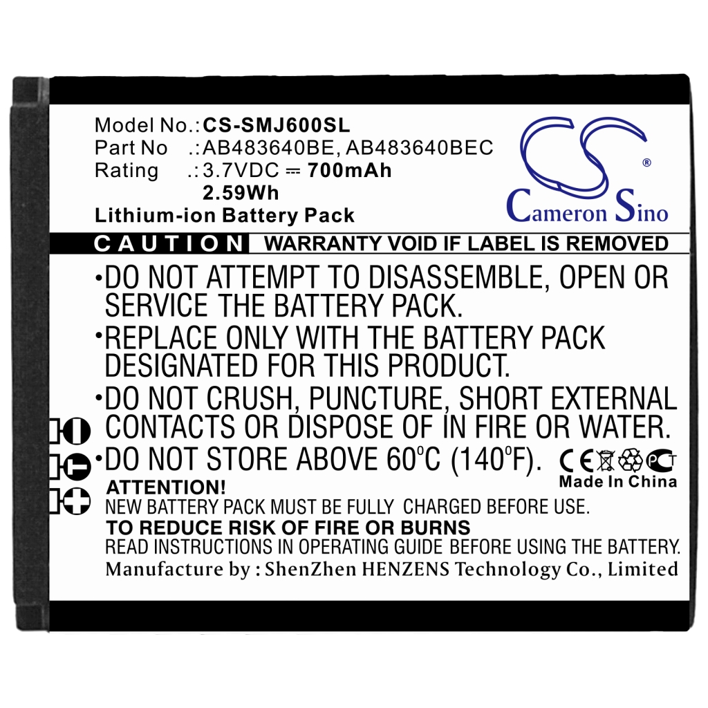 Batterie de téléphone portable Samsung GT-C3053