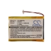 MP3, MP4, MP4, PMP Batterie Samsung CS-SMK5SL