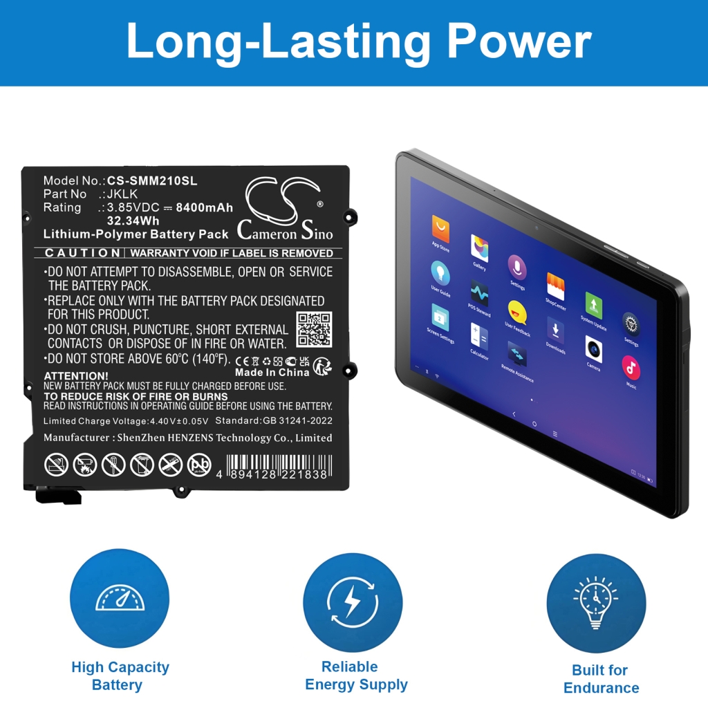 Tablette Batterie Sunmi CS-SMM210SL