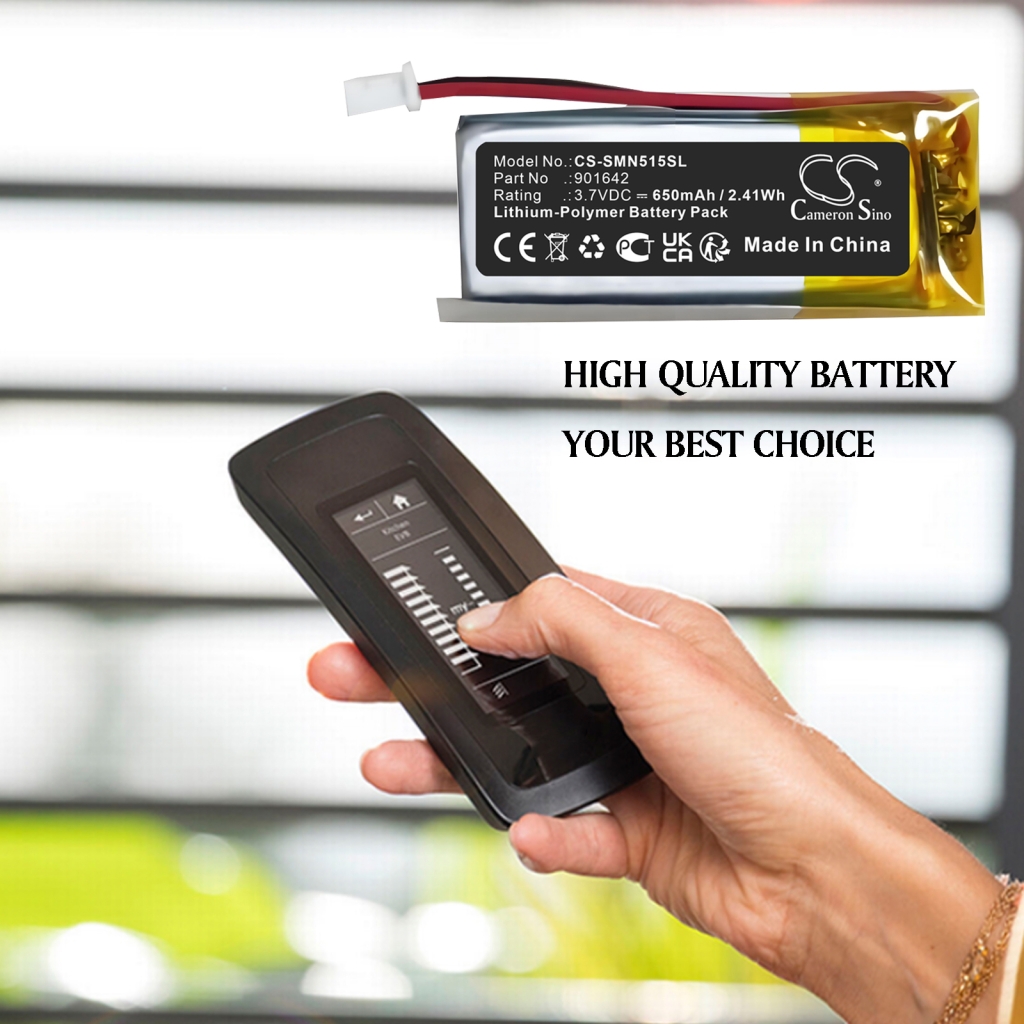 Batterie domestique intelligente Somfy CS-SMN515SL