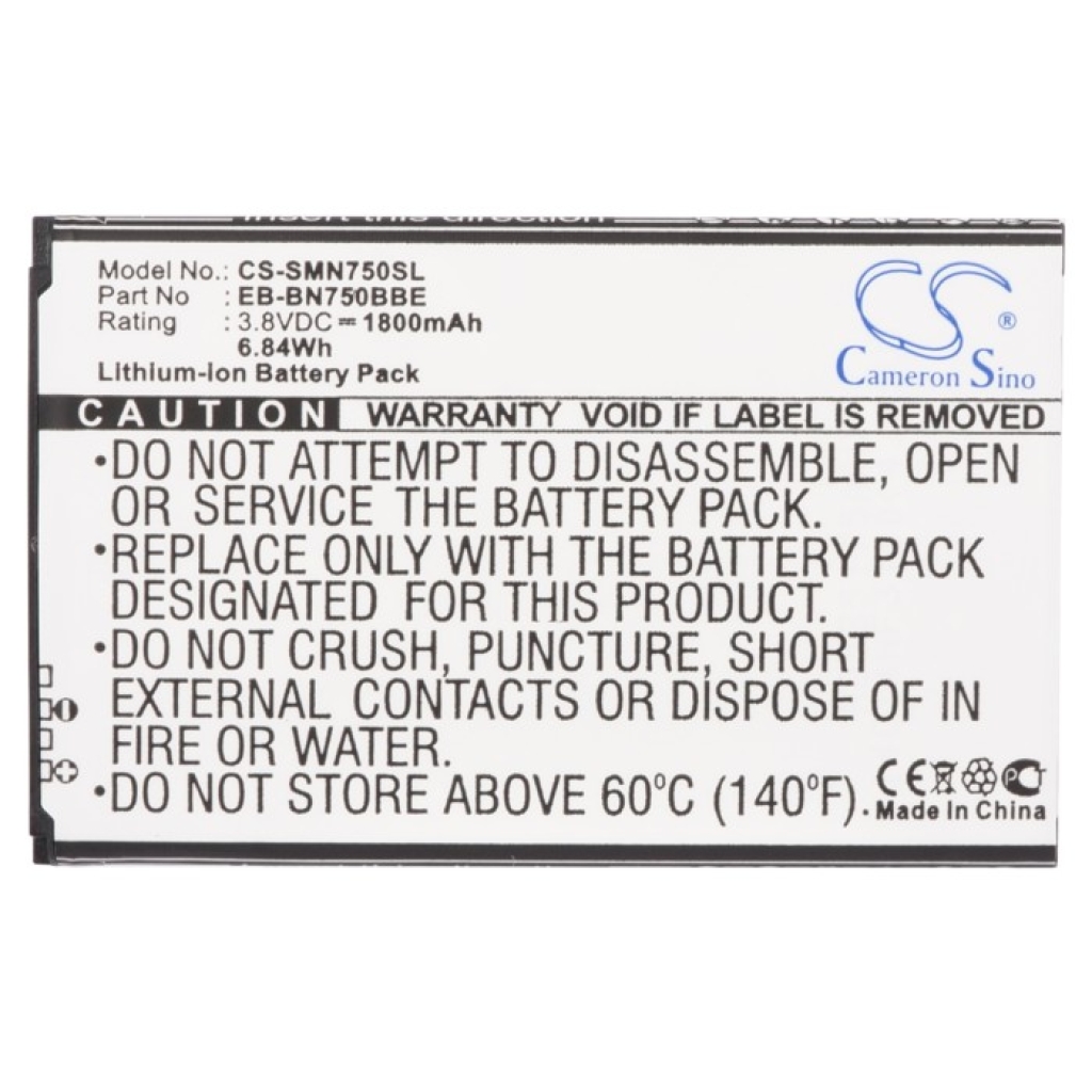Batterie de téléphone portable Samsung SM-N7505