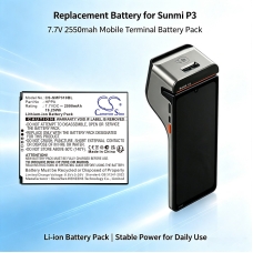 Remplacement de batterie compatible pour Sunmi HPPA