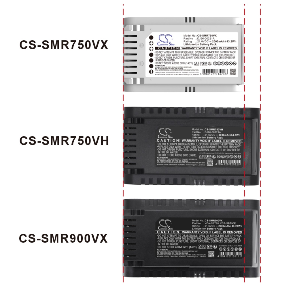 Batterie compatible avec Samsung CS-SMR900VX
