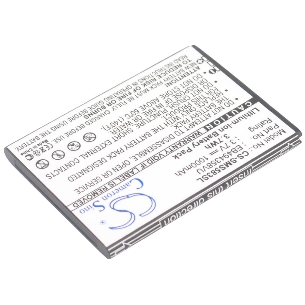 Batterie de téléphone portable Samsung GT-S6818