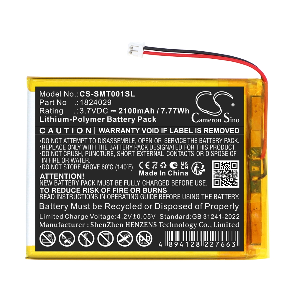 Batterie compatible avec Somfy CS-SMT001SL