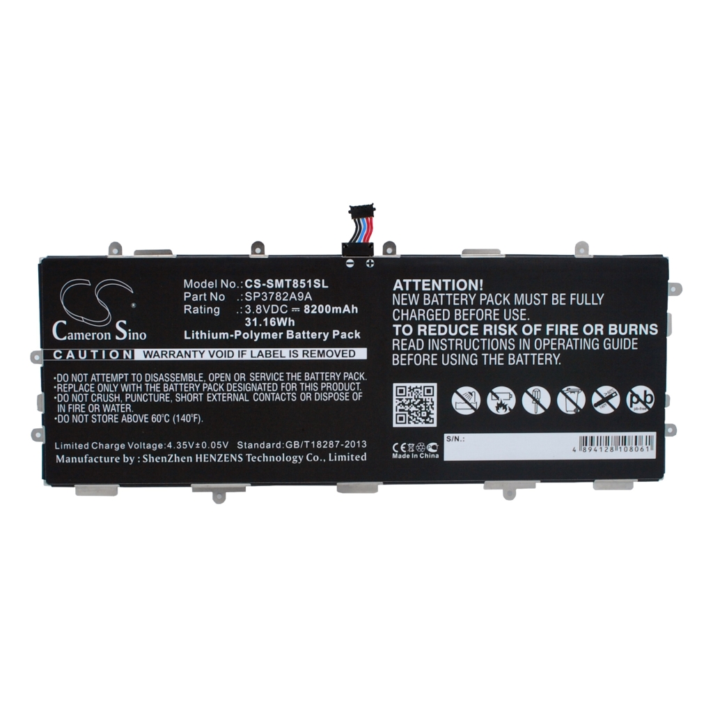 Batterie compatible avec Samsung CS-SMT851SL