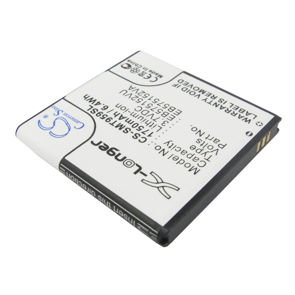 Batterie compatible avec Samsung Verizon AT&T NTT Docomo Sprint T-Mobile CS-SMT959SL