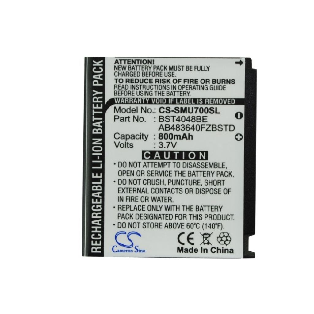 Batteries Remplace AB603443CUCSTD