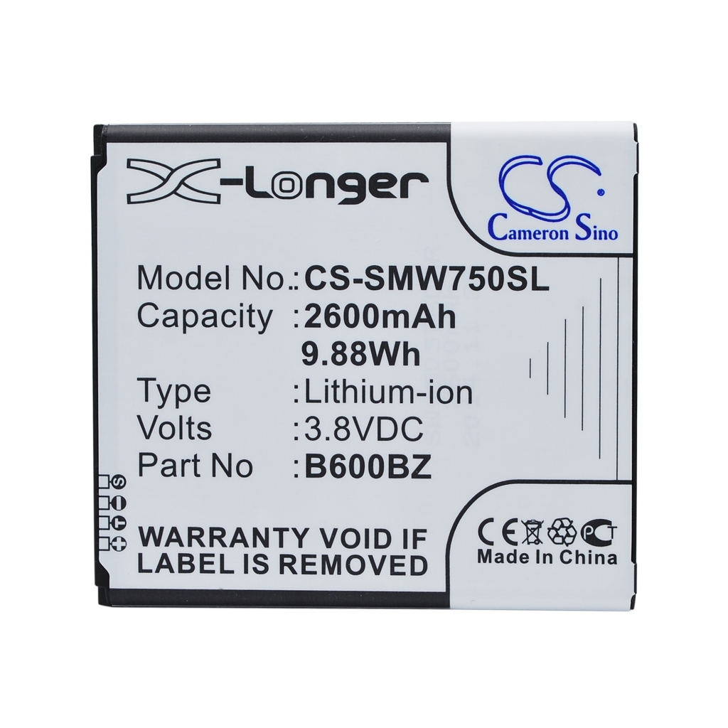 Batterie de téléphone portable Samsung SM-W750V