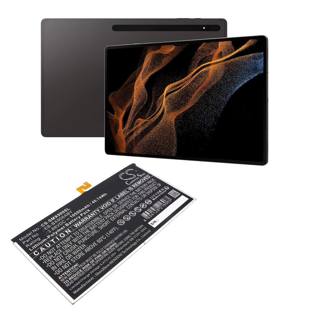 Tablette Batterie Samsung CS-SMX900SL