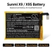 Batteries compatible avec Sunmi X9 X9 CS-SMX990SL
