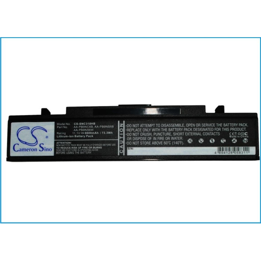 Notebook battery Samsung Q320-Aura P8700 Balin