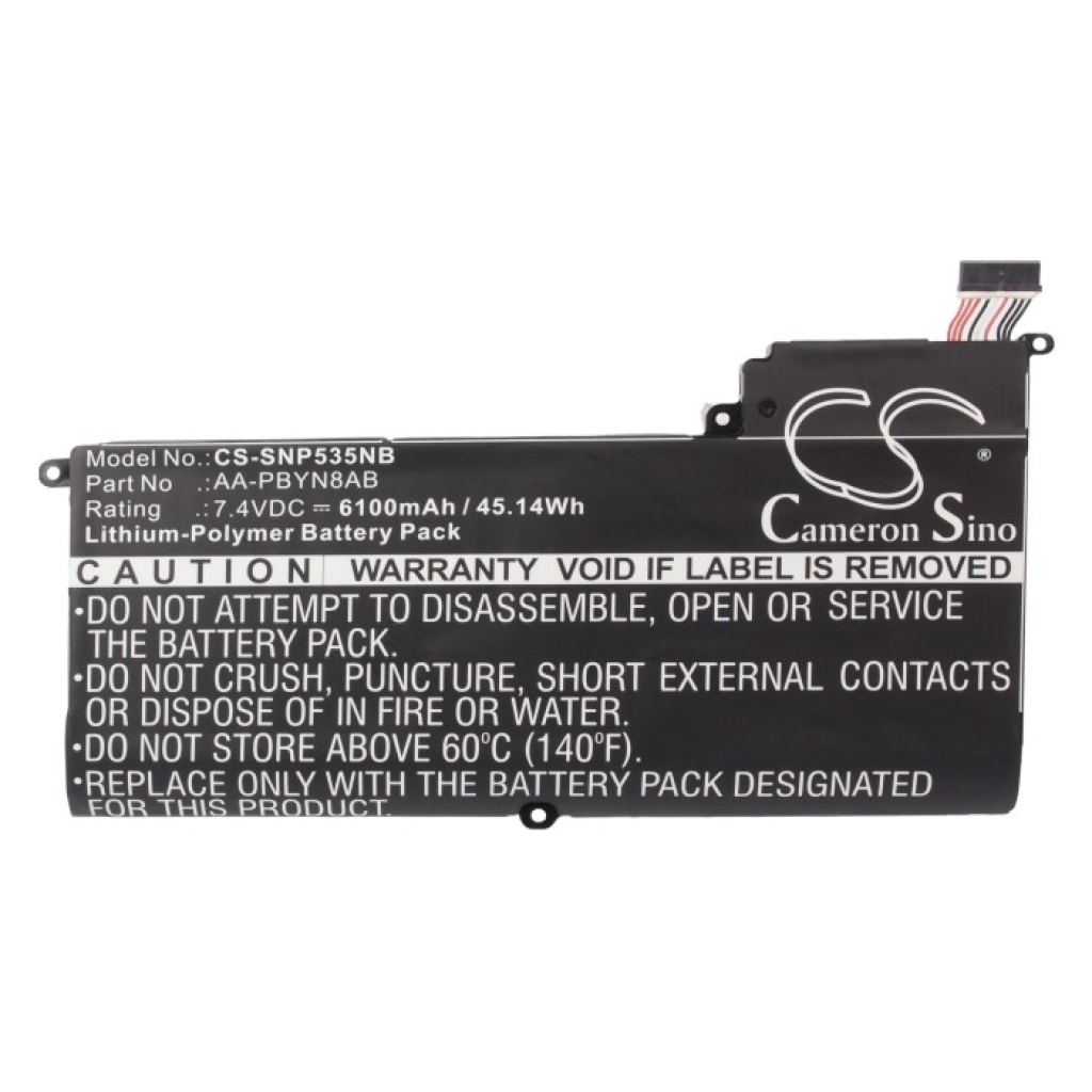 Batterie pour ordinateur portable Samsung CS-SNP535NB