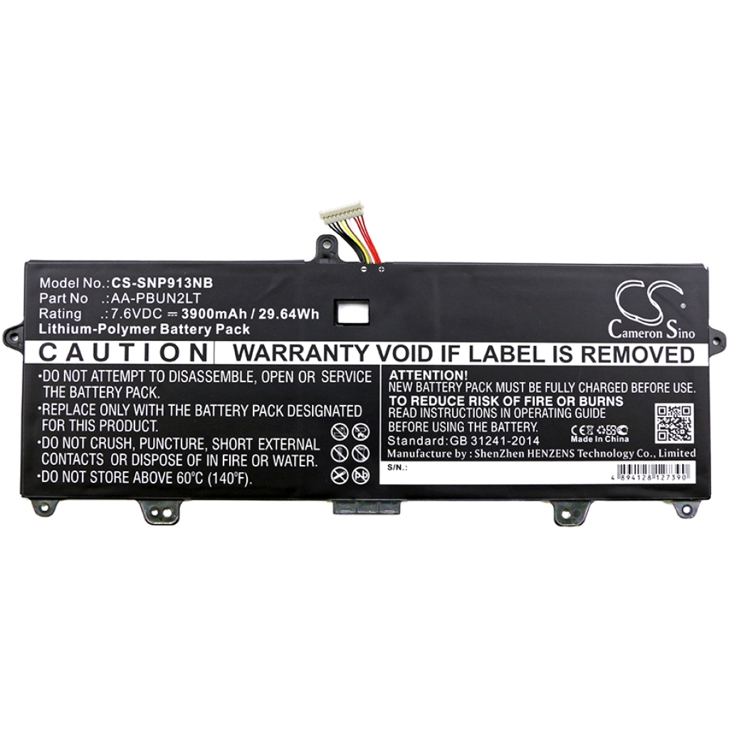 Batterie pour ordinateur portable Samsung CS-SNP913NB