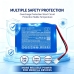 Battery Replaces OSEN SL80293-1
