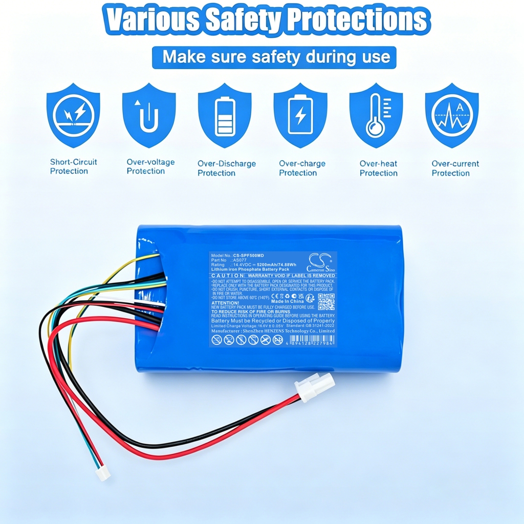 Batterie compatible avec Airsep CS-SPF500MD