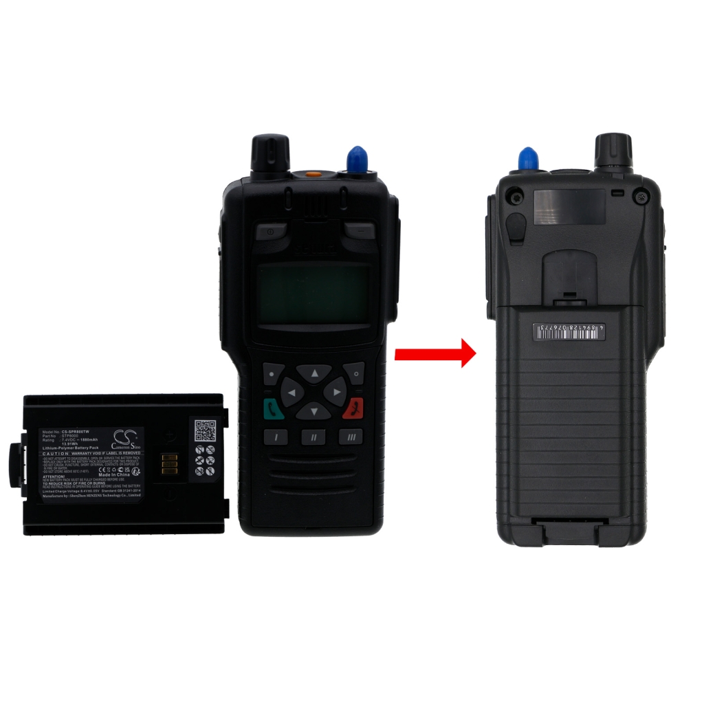 Two-Way Radio Battery Tetra STP9035