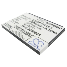 Remplacement de batterie compatible pour Netgear 2500031,2500060,W-5