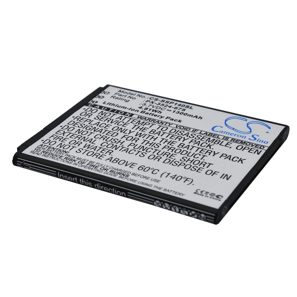 Batterie de téléphone portable Simvalley CS-SSP140SL