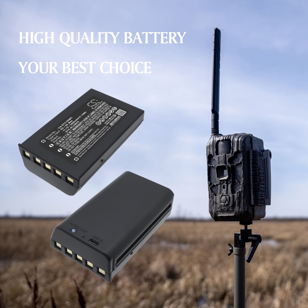 Batteries for sports equipment Stealth cam CS-STC100MC