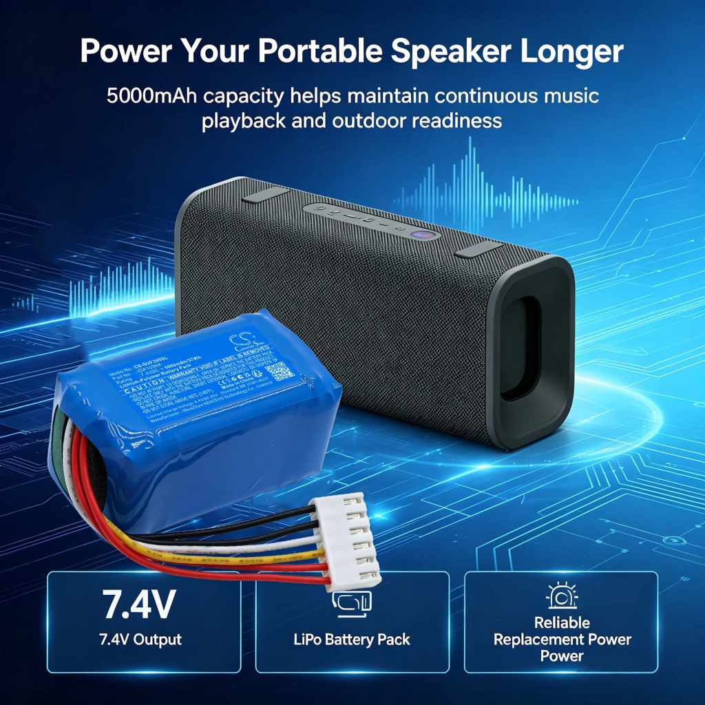 Batteries compatible avec Sony ULT Field 3 Field 3 Wireless Speaker Bluetooth Field 5 CS-SUF300SL