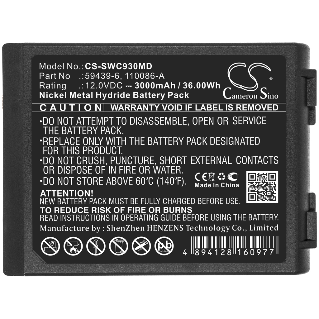 Batterie compatible avec Simonson-wheel Artema CS-SWC930MD