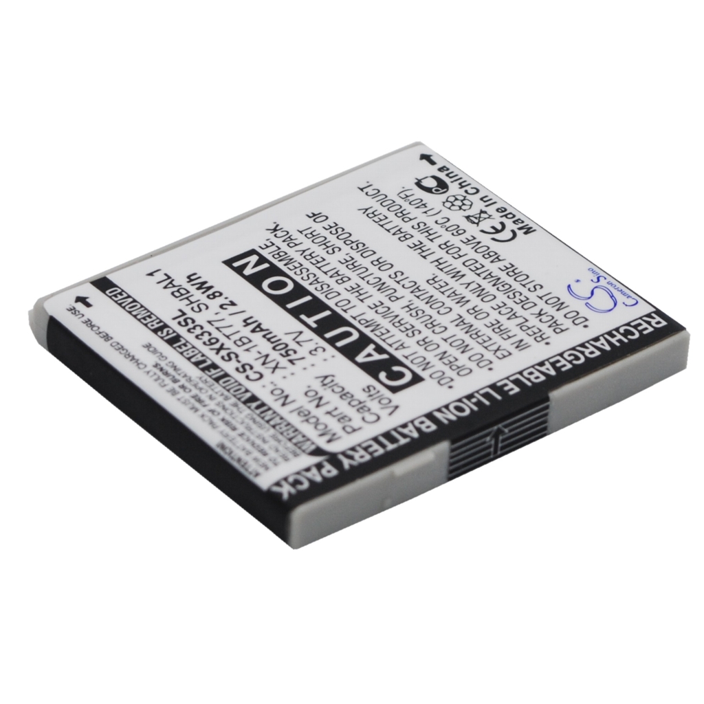 Batterie compatible avec Sharp Vodafone SoftBank CS-SX633SL