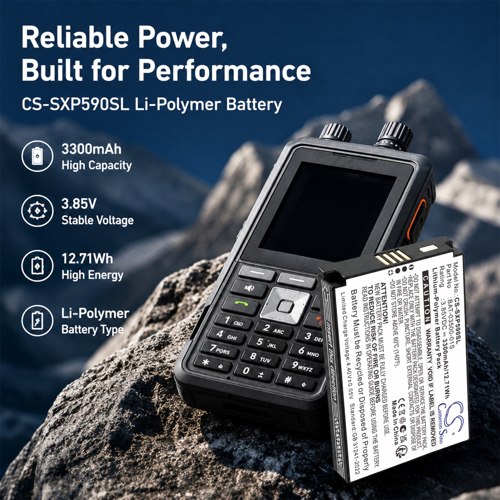 Batterie compatible avec Sonim CS-SXP590SL