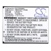 Batterie compatible avec TCL CS-TCP620SL