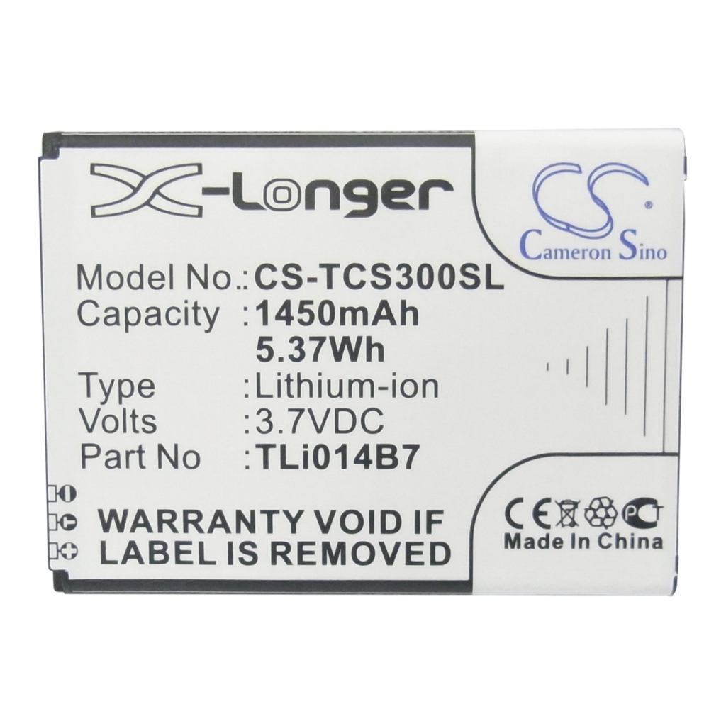 Batteries Remplace TLi014B7