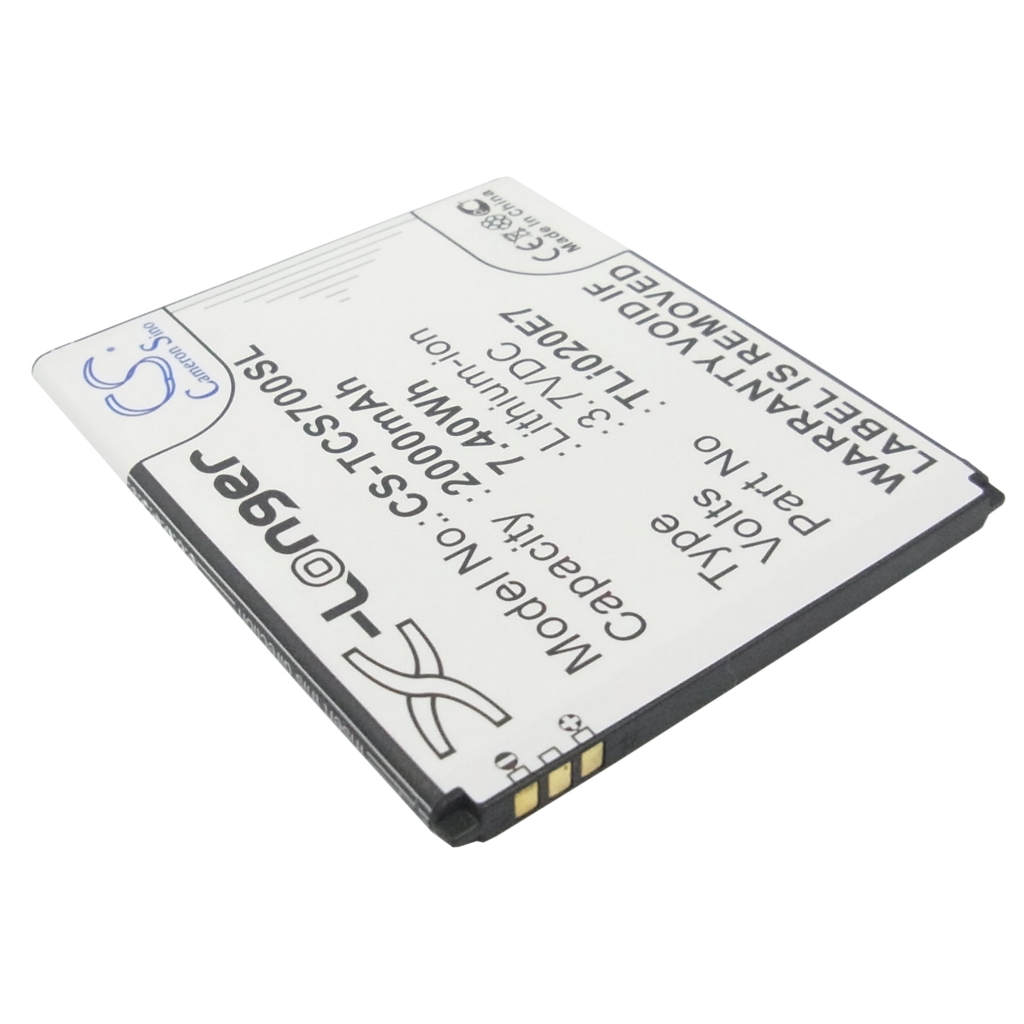 Batteries Remplace TLi020B2