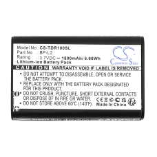 Remplacement de batterie compatible pour Tascam BP-L2