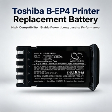 Remplacement de batterie compatible pour TEC B-EP804-BT-QM-R