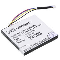 Remplacement de batterie compatible pour Texas Instruments 1815 F071D,3.7L1060SP,3.7L1200SP,3.7L1230SP,541383800002-G0311...