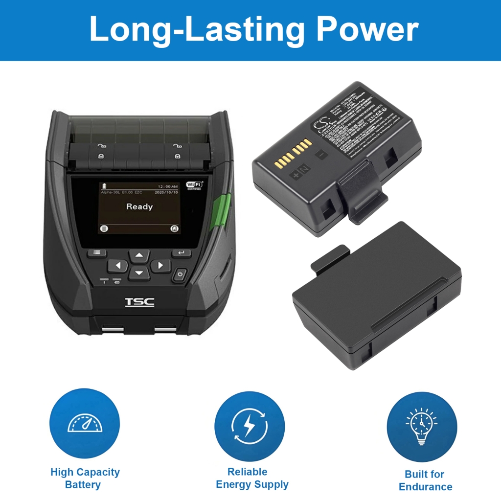 Batterie d'imprimante Tsc CS-THA310SL