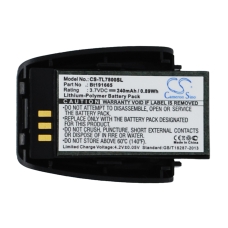 Remplacement de batterie compatible pour V Tech BT191665,BT291665